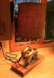 Vintage Circular Saw Table Lamp : 8 Steps (with Pictures) - Instructables
