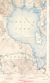 Sebago Lake Maine Map Woestenhoeve