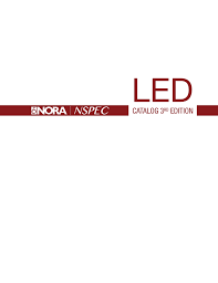 Led Catalog Nora Lighting Manualzz Com