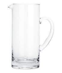 clear glass clear glass pitcher with a