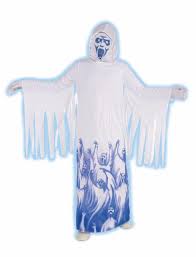 Details About Soul Taker Ghoul Ghostly Spirit Robe Scary Child Boys Halloween Costume