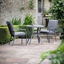 Lg Monza Bistro Set With High Back