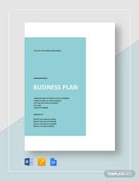 Simple Business Plan Free 46
