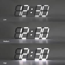 Mua Mooas 3d Led Wall Clock Big Plus
