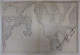 Philippine Islands Mindanao Davao Gulf From The Philippine Government Charts To 1956 With Additions And Corrections To 1962 Insets 1 Talomo