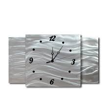 Large Rectangle Wall Clock Raised