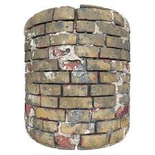 Worn Brick Wall Texture Free Pbr