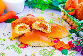 Пирожки с морковью в духовке рецепт с фото пошагово - 1000.menu