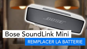 While most compact portable speakers prior to the soundlink mini pretended to sound good with phony claims like the jambox delivers. Bose Soundlink Mini Remplacer La Batterie Youtube