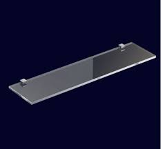 Glass Shelf Neutral Or Satin 60 Cm For