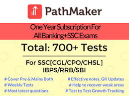One Year Access For Banking Ssc Exams By Pathmaker