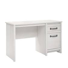 Has been added to your cart. Ameriwood Home Avalon 47 63 In White Modern Contemporary Computer Desk In The Desks Department At Lowes Com