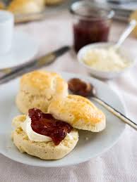 easy english scones recipe with jam
