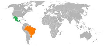 Brazil impressive as mexico exits in round of 16 for 7th straight world cup. File Mexico Brazil Locator Png Wikipedia
