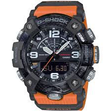 The mudmaster range is engineered to withstand rough land environments. G Shock Mudmaster Bluetooth Orange Watch Gg B100 1a9er