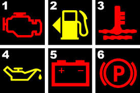 instrument panel warning lights