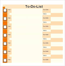 Template Microsoft Excel To Do List Templates Template Daily Task