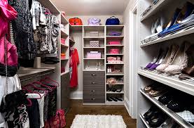 two tone modular closet system with