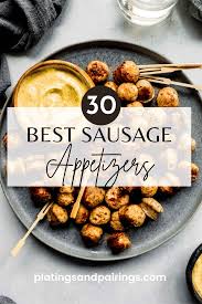 best sausage appetizers with recipes
