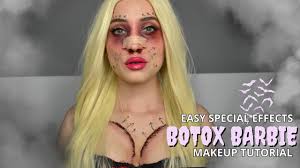 barbie botox makeup tutorial w easy