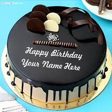 birthday cake name create images