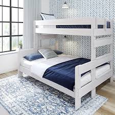 Rustic Wood Bunk Bed Solid Wood Twin