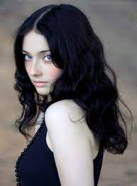 Even now in certain work spaces, black women can't wear their natural hair out. Image Result For Pale With Black Hair Trendige Haarfarben Helle Haut Lockige Frisuren