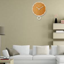 Geekcook Swing Large Wall Clock Modern