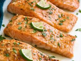 baked salmon with brown sugar and lime