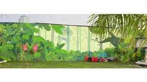 Nature Wall Painting Services Type Of