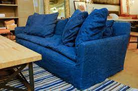 Casual And Comfy Denim Furniture Is