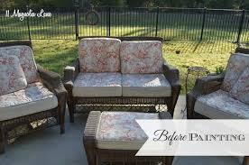 Diy Painted Outdoor Cushions And A