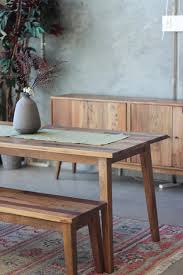A beautiful breakfast nook idea. Sleek Dining Table Loft Furniture New Zealand