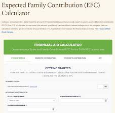 Introducing Our New Expected Family Contribution Efc