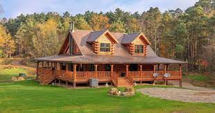 The Creekstone Ohio Log Cabin Has