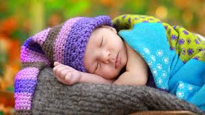 sleeping infant