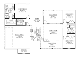 Ranch Style House Plan With 1474 Sq Ft