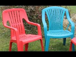 Painting Old Lawn Chairs