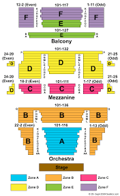The Majestic Seating Chart Crouse Hinds Theater Seating