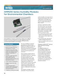 Hmm210 Series Humidity Mo
