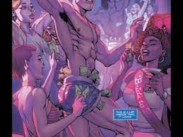 The Saga of Nightwing's Ass Continues with Dick the Stripper in Nightwing  #38
