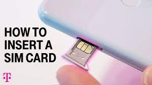 How to put sim card in iphone. How To Insert A Sim Card To Iphone And Android T Mobile Youtube
