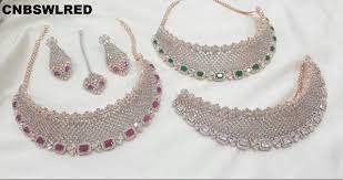 ad necklace set fashion jewelry bridal