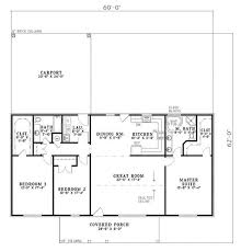 Affordable Ranch Floor Plan 3 Bedrms
