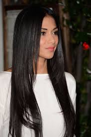 This long black curly hairstyle radiates a refined and modern allure. Nicole Scherzinger Long Black Hair Long Straight Hair Hair Styles 2014