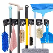 Mop And Broom Holder Wall Mount