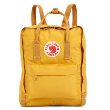 Kanken Backpack In Yellow