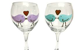 Wine Glass Painting Kit Diy Art