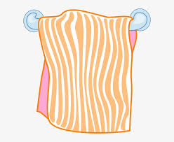 Clear out any wall art, shelves, window treatments, and towel racks that could get in the way of your paint job. Bath Towel Orange Clip Art Wet Towel Clipart Png Transparent Png 600x590 Free Download On Nicepng