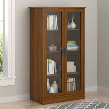 quinton point bookcase with glass doors